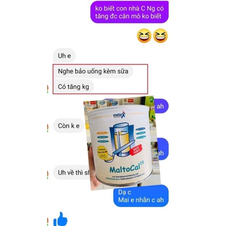 Bột dinh dưỡng tăng cân Maltocal 19 dành cho bé từ 1 tuổi trở lên