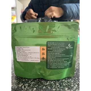 Bột trà xanh nhật bản matcha Uji – 100g
