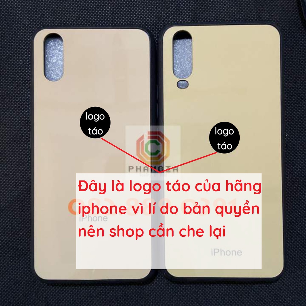 Ốp lưng tráng gương giả I.p.h.o.n.e dành cho các dòng Vivo Y11 / Y12 / Y15 / Y17 / u10
