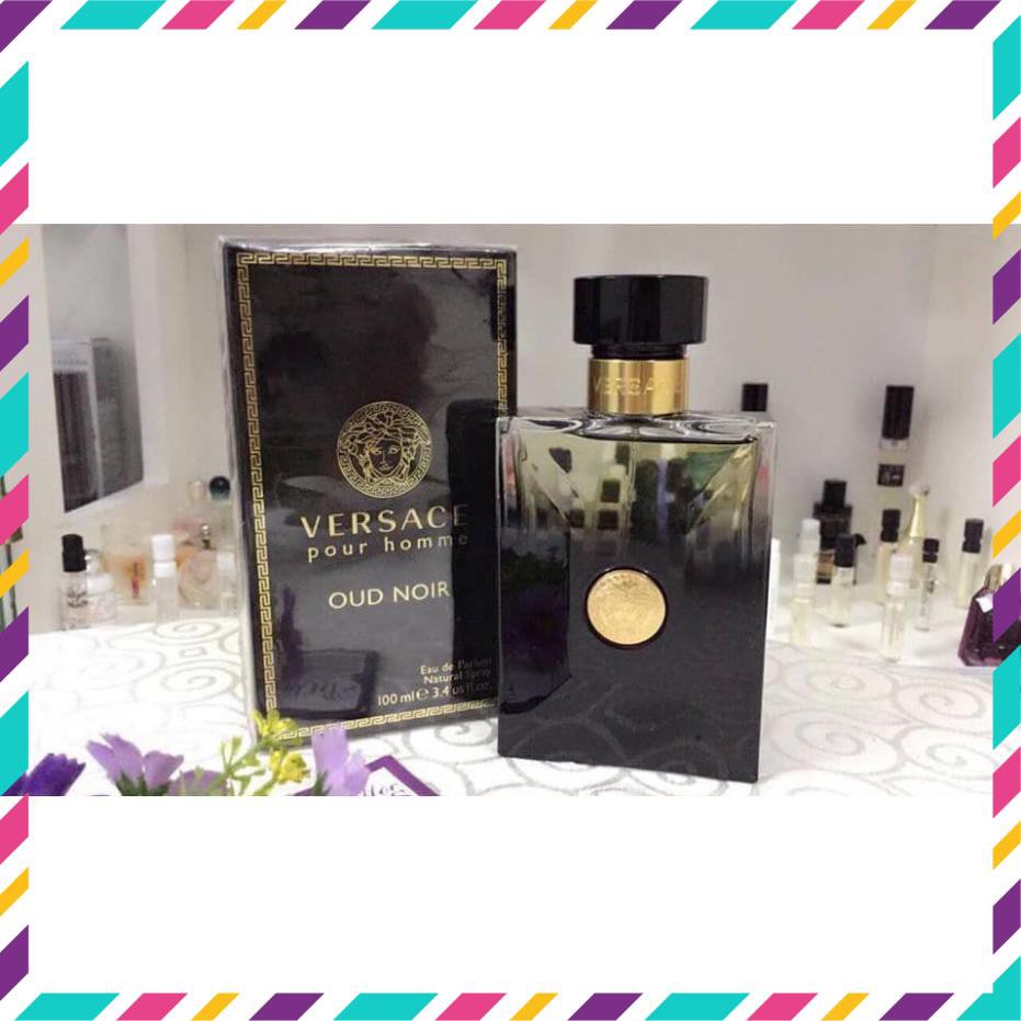 [ SIÊU HOT ] Nước hoa chính hãng Versace Oud Noir Pour Homme EDP Test 5ml/10ml/20ml [ Nước Hoa Chất ] | Thế Giới Skin Care