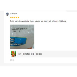 Mỳ Koreno Hàn Quốc 1 kg (10 gói mì)