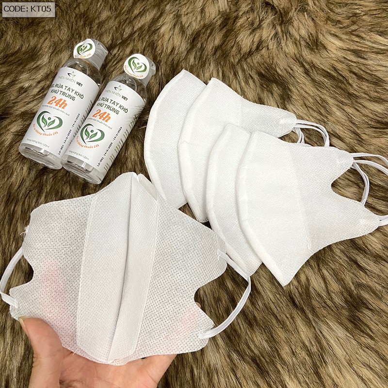 khẩu trang vải form 3D siêu tiết kiệm hộp 10 cái | BigBuy360 - bigbuy360.vn