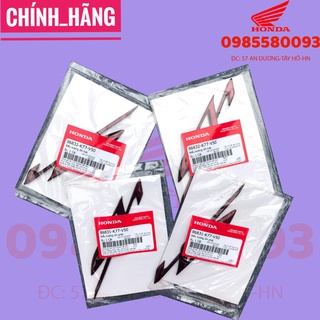 Tem chữ nổi logo Sh đỏ.trắng chính hãng Honda sh 2013- 2016- 2017-2019