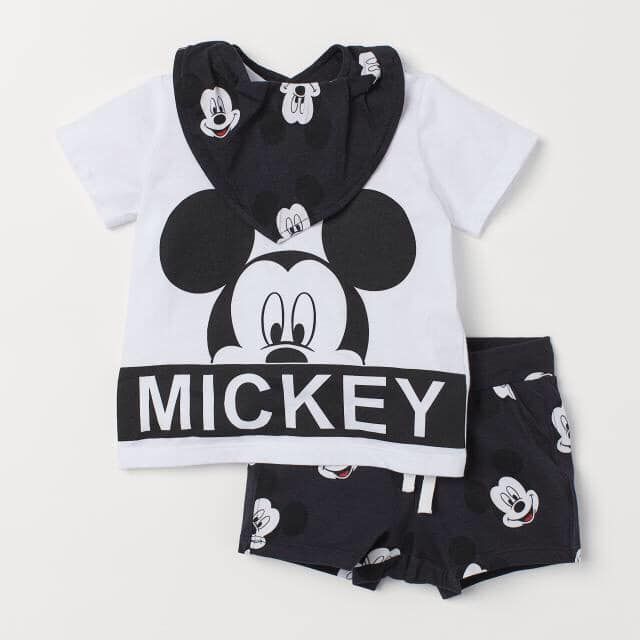 Sét H&M micky kèm yếm