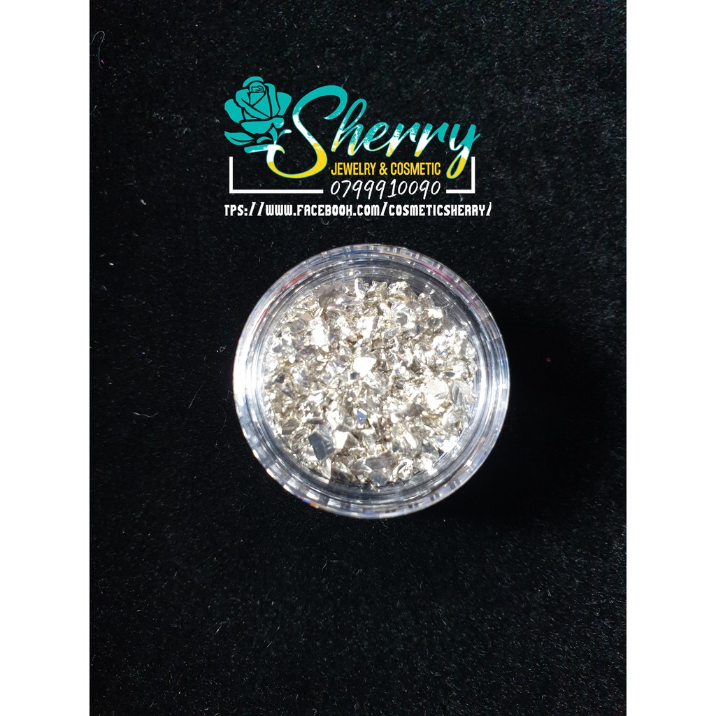 Kim Loại Vụn Vàng Bạc Trang Trí Resin