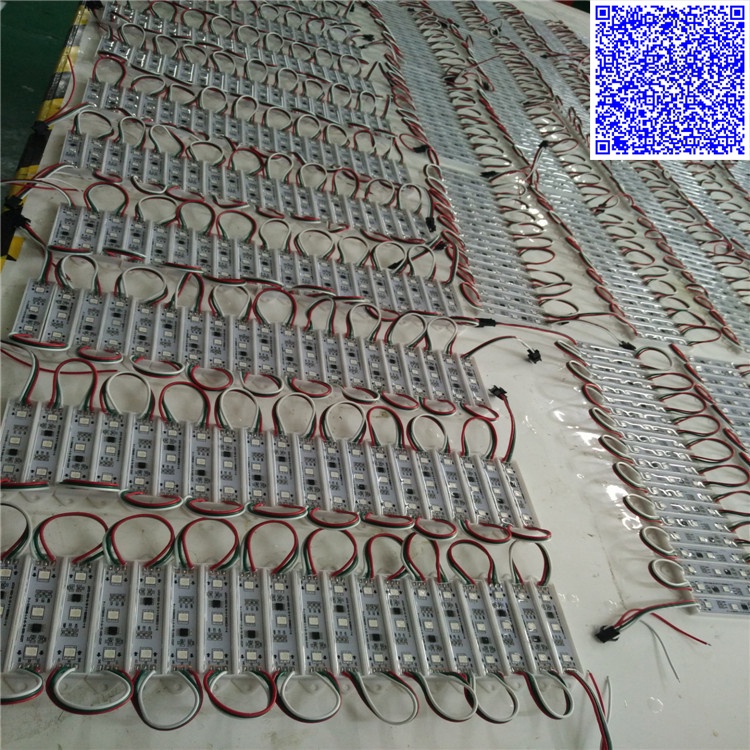 20 MODULE LED HẮT FULL MÀU THANH 3 BÓNG IC 2811 1903 MẶT ĐỔ KEO