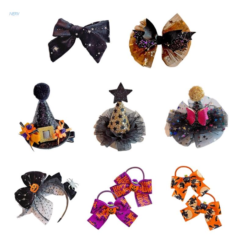 Phụ kiện cài tóc hóa trang Halloween độc đáo cho bé