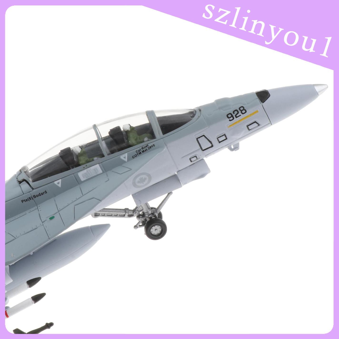 Mô Hình Máy Bay Chiến Đấu F / A-18 F18B Tỉ Lệ 1 / 100