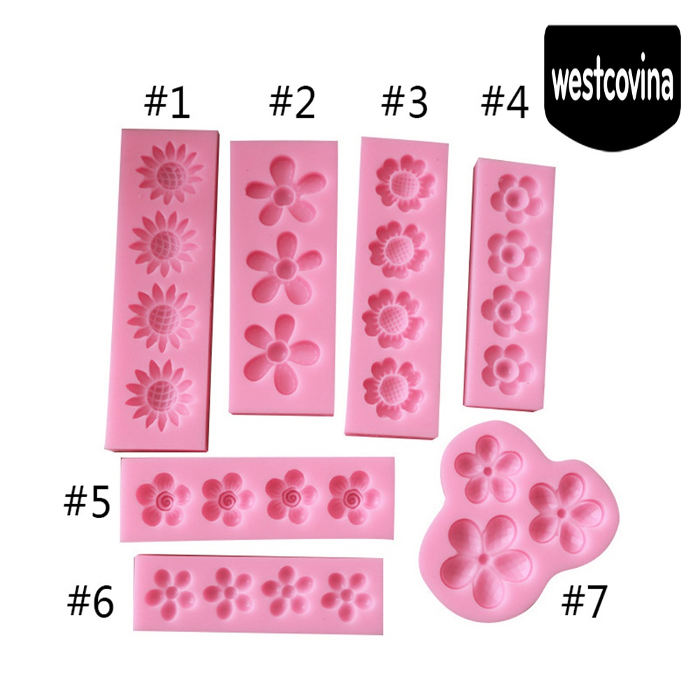 [Hot]☀ Khuôn Silicon Làm Bánh / Sô Cô La / Đất Sét Dễ Thương DIY