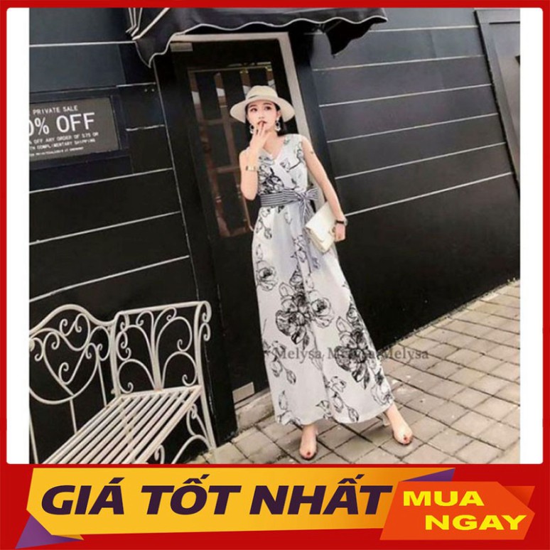 🍈🥝Jumpsuit Dài Họa Tiết Ống Suông Tôn Dáng, Jumsuit Thiết Kế cao cấp JS03 🍈🥝Mẫu Mã Đẹp🍈🥝