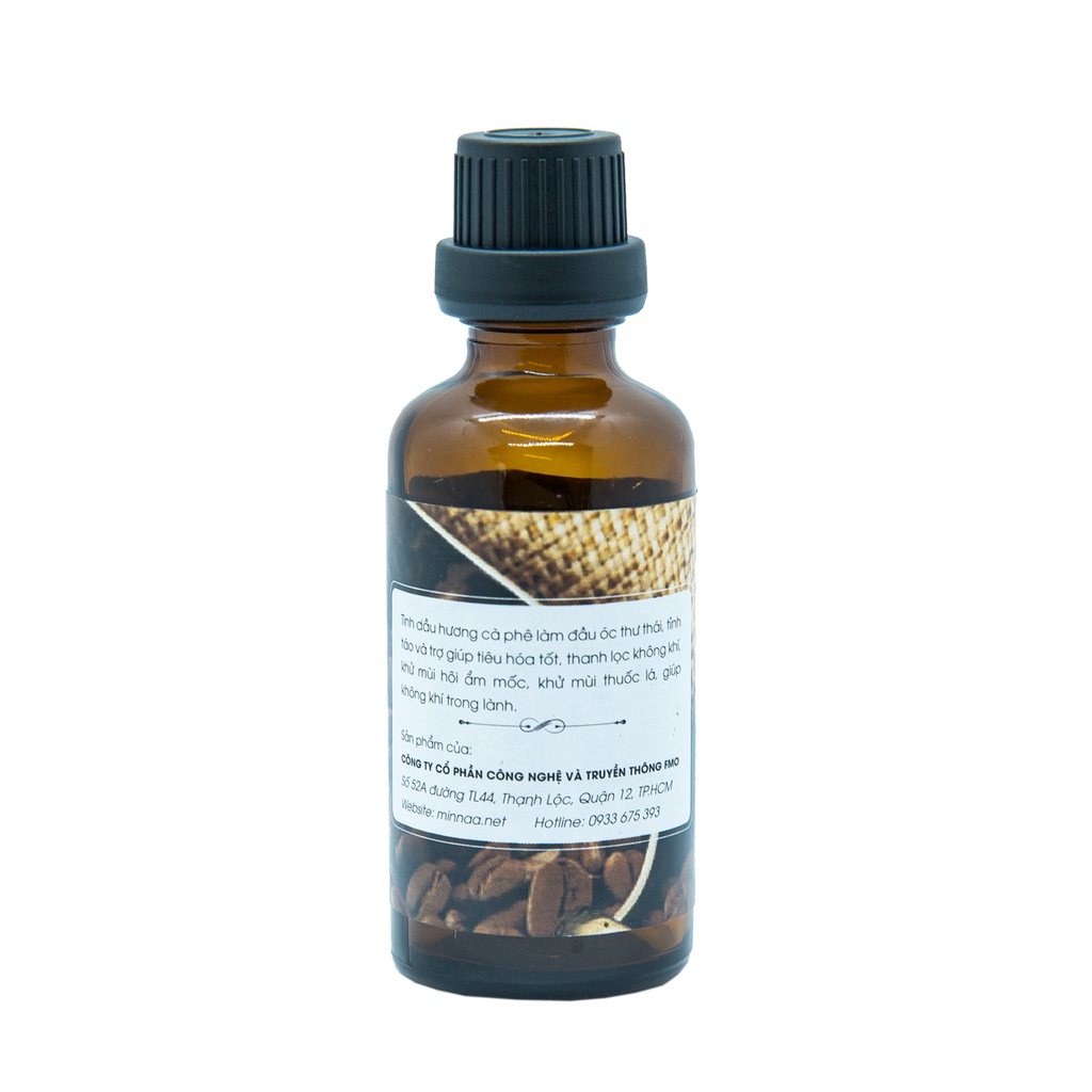 Tinh dầu nguyên chất MINNAA 100ml hương Cafe