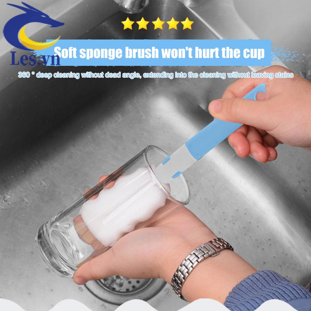 Cọ Rửa Ly Có Thể Tháo Rời Và Tay Cầm Dài 30CM