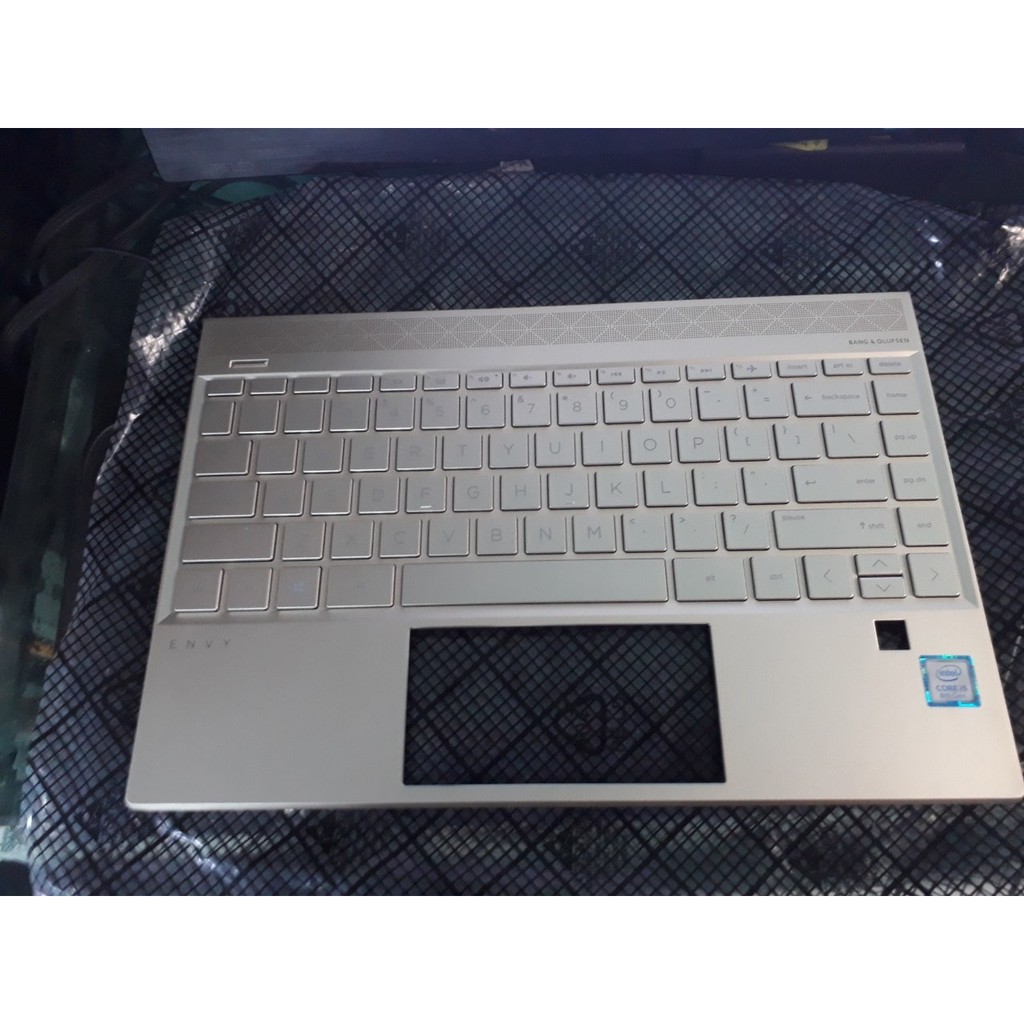 Vỏ Mặt C + Keyboard Laptop HP Envy 13-AQ Series Tháo Máy  Đã Làm Lại Chân ốc OK