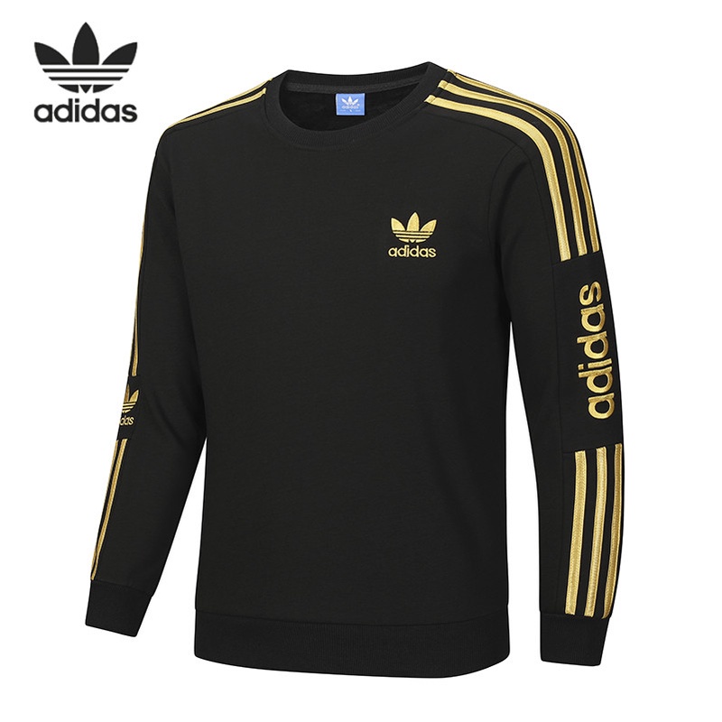Áo Sweater Adidas Chất Liệu 100% Cotton Thêu Hoạ Tiết Đơn Giản Trẻ Trung Cho Nam Giới