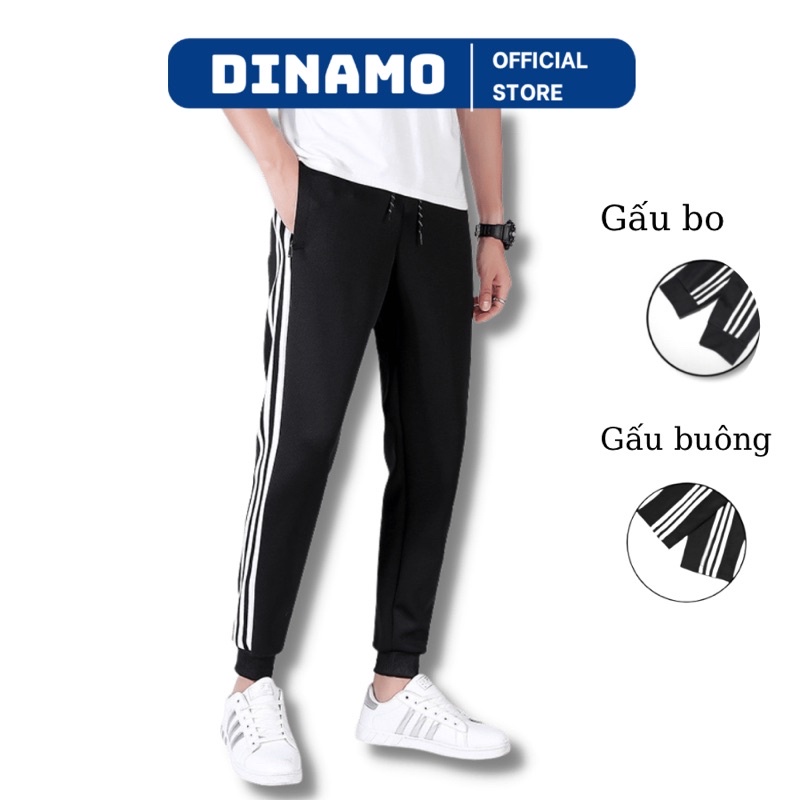 Quần thể thao unisex TEHE STORE - quần tập thể dục 3 sọc