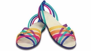 Sandal huarache flat