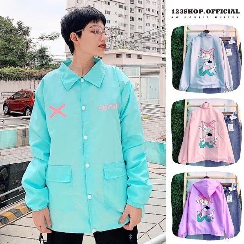 Áo khoác dù Trành Nắng 123SHOP dành cho nam nữ và cặp đôi In Hình Banawa, Unisex form rộng Có 4 Màu Bomber Jacket | BigBuy360 - bigbuy360.vn