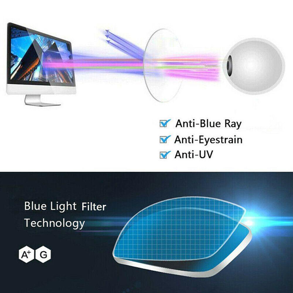 Kính Chống Tia UV Chống Ánh Sáng Xanh Thời Trang Unisex