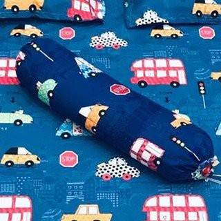 Vỏ gối ôm Cotton Poly 30x100cm có dây rút,được chọn mẫu trên bài,khủng long xanh