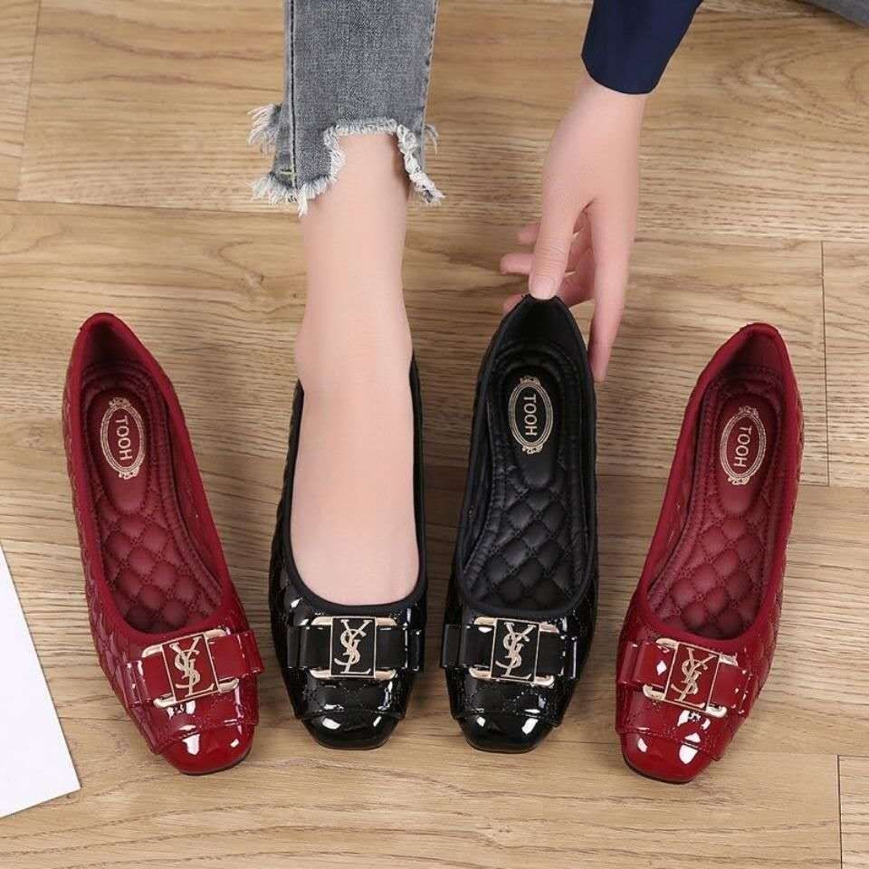 Giày Búp Bê Da Mềm Thời Trang Dành Cho Nữ