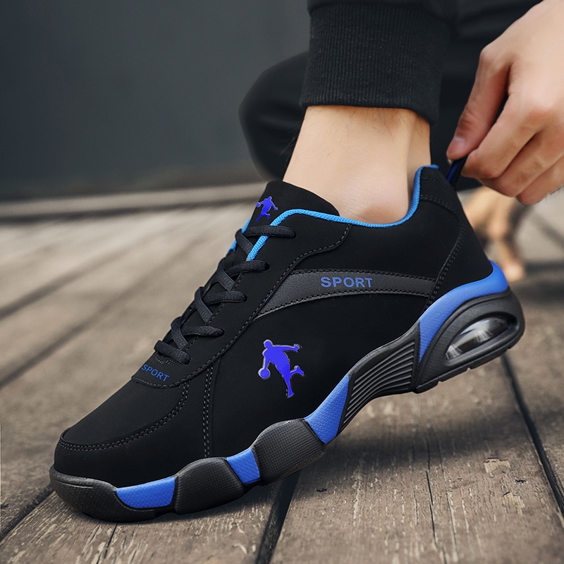 Giày Thể Thao Cổ Thấp Có Đệm Khí Chống Trượt Thời Trang Cho Nam