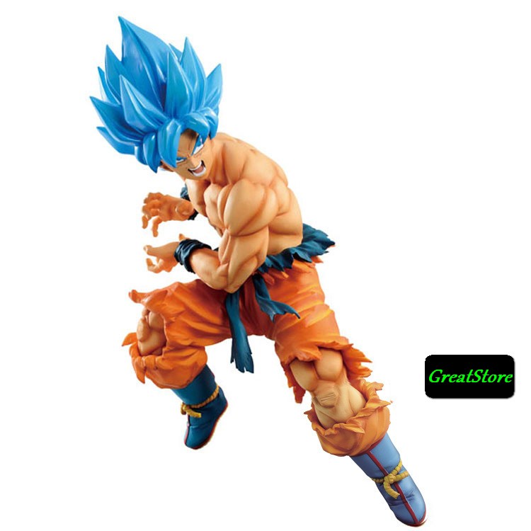 ( Hàng Sẵn ) Mô Hình Songoku và Vegeta super saiyan blue Dragonball Figure