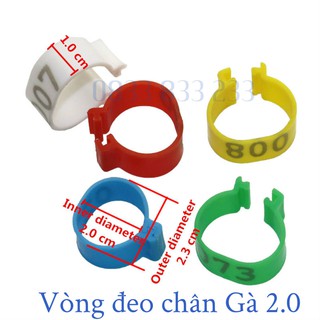 Vòng Đeo Chân Gà ( 10 chiếc).