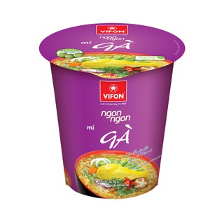 Mì Ngon Ngon Gà 60G thùng 24 ly