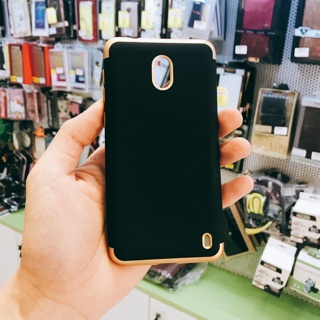 Ốp lưng Nokia 2/3/5/6/7/8 dẻo mạ xi 2 đầu