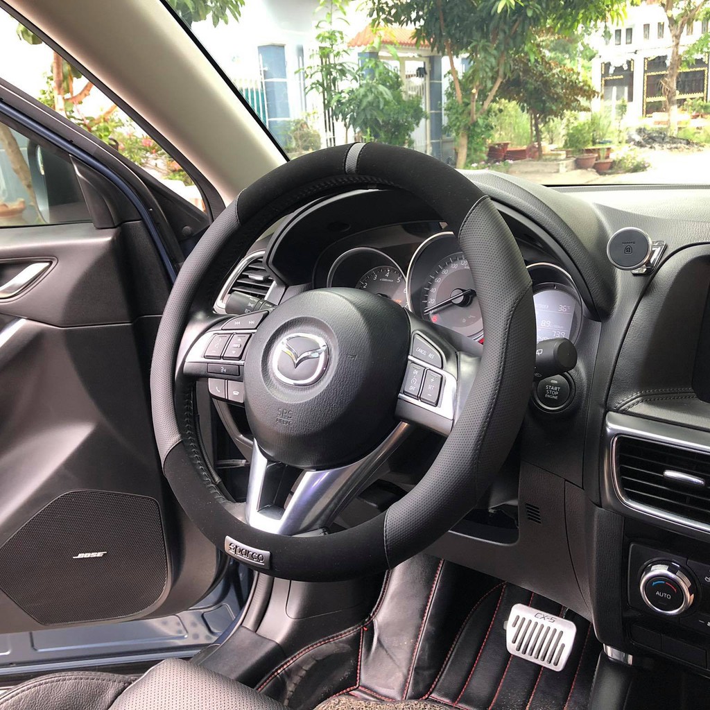 Vỏ Bọc Vô Lăng Sparco Italia Cao Cấp HÀNG CHÍNH HÃNG