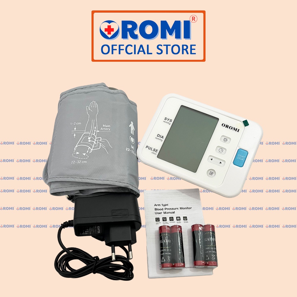 Máy đo huyết áp điện tử bắp tay OROMI YK-BPA4 - Có trợ lý ảo tiếng việt - Bảo hành chính hãng 5 năm