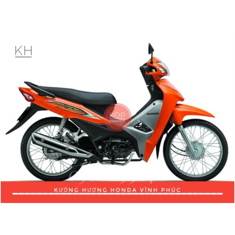 Nhựa đầu trước xe WAVE @ A 110 phanh cơ hoặc đĩa - ốp pha wave anpha 110 - Chính hãng honda việt nam (-7%)