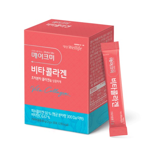 Bột bổ sung Collagen Daesang Wellife Make me Vita Collagen 30 gói