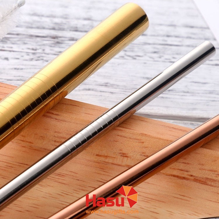 Ống hút Inox 304 - Combo ống hút 5 món kèm cọ, hộp đựng | BigBuy360 - bigbuy360.vn