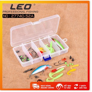 Phụ kiện câu cá - Xả Kho - Hộp mồi câu cá giả thiết kế tạo hình giống thật