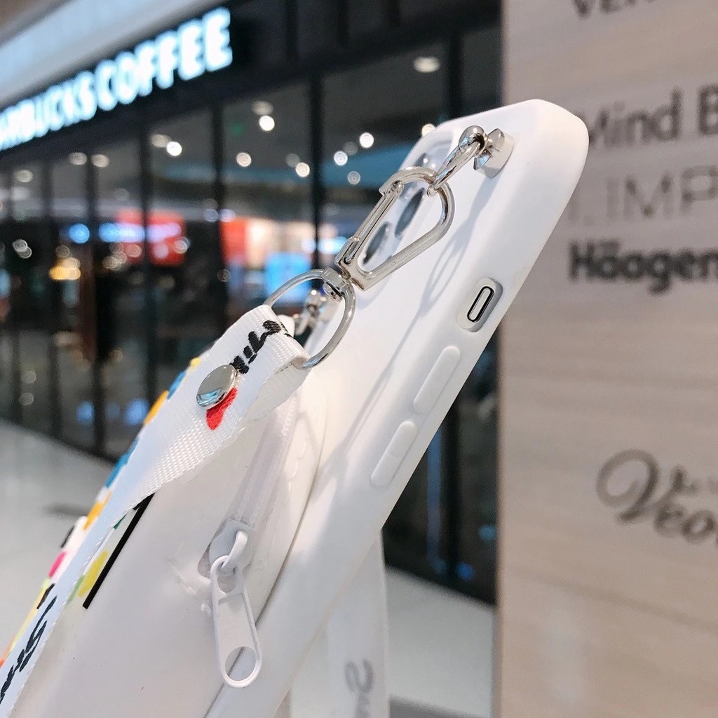 Ốp điện thoại mềm thiết kế hình balo có dây kéo cho Iphone 12 Pro Max 12 Mini 11 Xr Xs Max X 5 5s 6 6s 7 8 Plus Se 2020