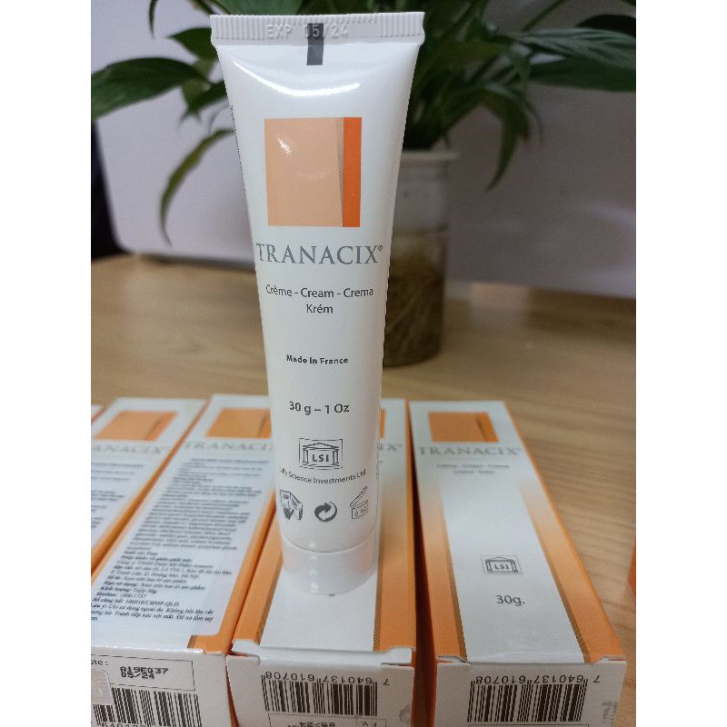 Kem hỗ trợ giảm nám tàn nhang- Tranacix Cream( Tranexamic Acid 3%) 30g