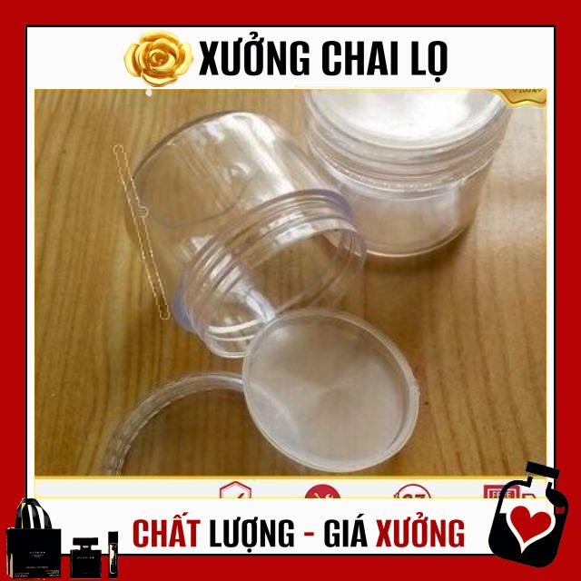 Hủ Đựng Kem ❤ TOP GIÁ RẺ ❤ [100] Hũ nhựa trong 30g nắp trong chiết mỹ phẩm , phụ kiện du lịch