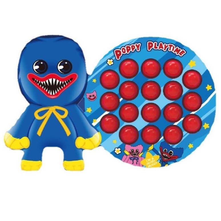Csp Poppy Playtime Pop It Huggy Wuggy Girls Stress Relief Fidget Toys Gift For Kids Push Bubble Baby Education Toys