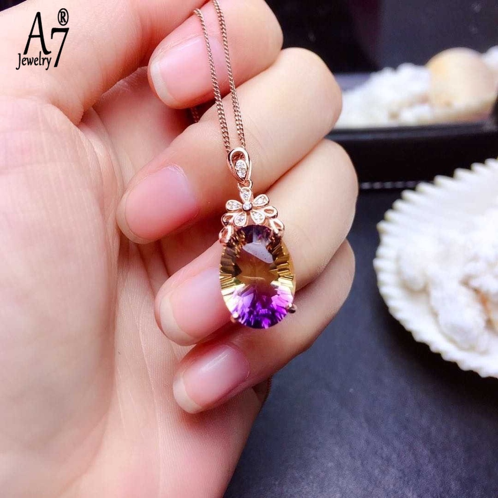 Bộ Vòng cổ mặt nhẫn bạc S925 mới