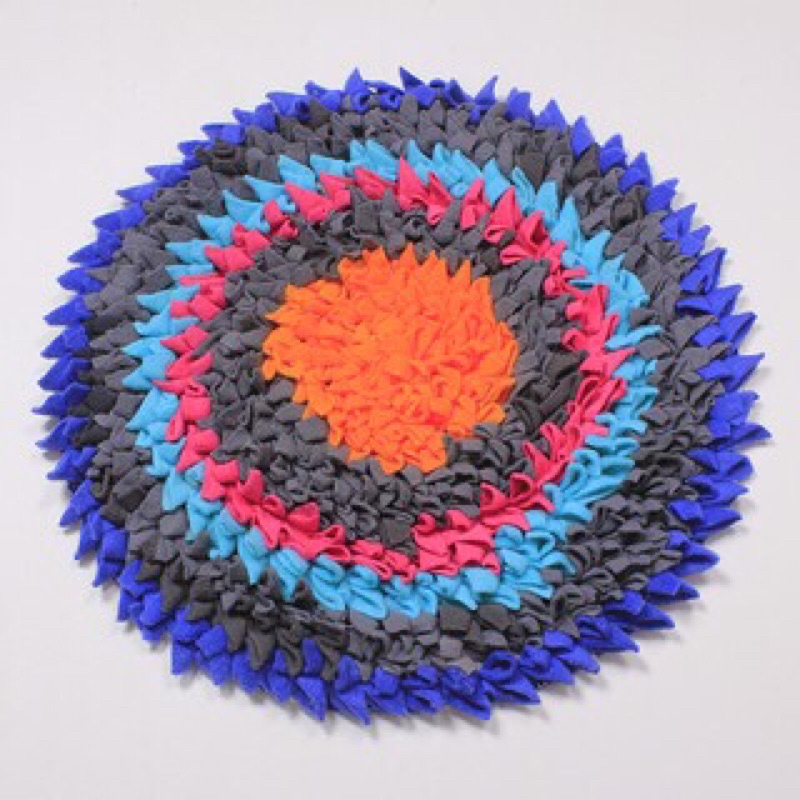 Thảm Lau Chân Vải Cotton Cao Cấp Tròn.