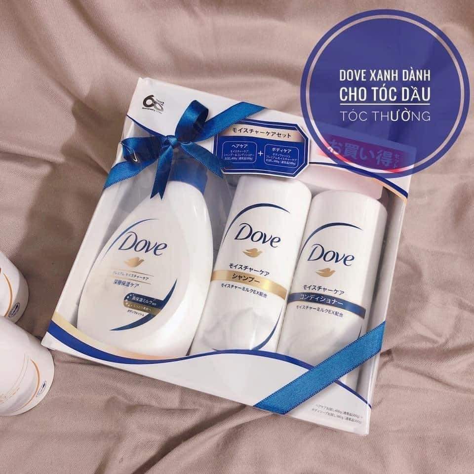 BỘ DẦU GỘI XẢ DOVE NHẬT BẢN SET 3 MÓN