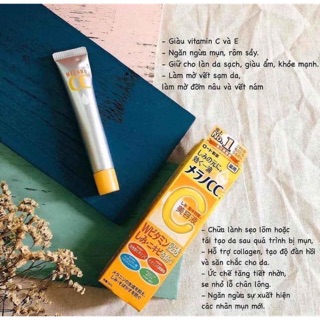 Tinh chất mờ thâm sáng da cc melano vitamin c serum