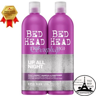 Cặp dầu gội tigi tím ❣️free ship❣️ cặp gội xả bed head tigi cho tóc rối, tóc mỏng tạo bồng bềnh cho mái tóc hiệu quả