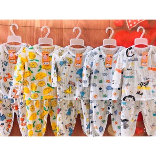 Bộ cotton giấy cho bé 110k/3b