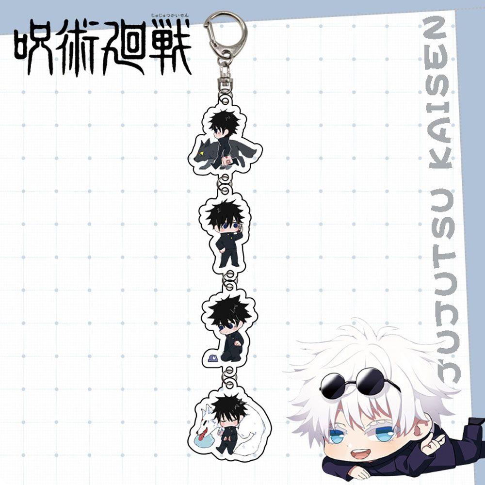 Móc Chìa Khóa Hình Nhân Vật Anime Gojo Satoru Gojo Satoru Jujutsu Kaisen Bằng Acrylic Thu Nhỏ Được VANES1