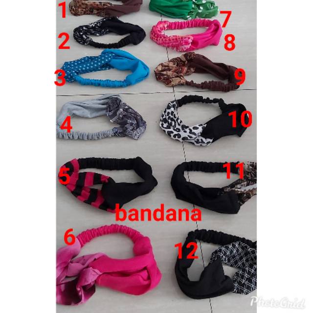 Khăn Bandanas thể thao đa năng
