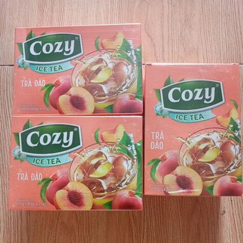 Trà Đào Hòa Tan Cozy 18 gói *15gr