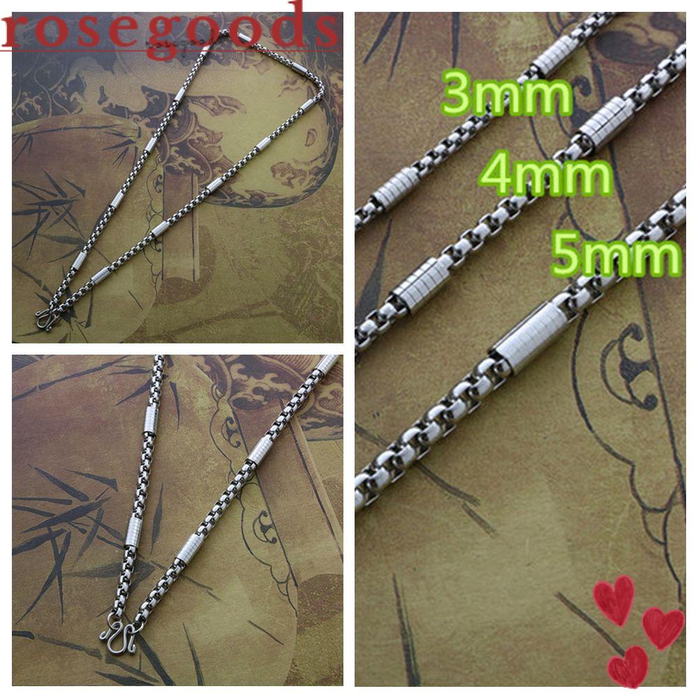 Vòng cổ Thép Titan Thời Trang Cá Tính Cho Nam Nữ|Vòng Đeo Tay Nhiều Màu Sắc Phong Cách Gothic Punk