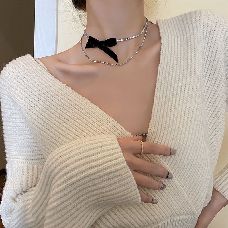 Choker Một Tầng Hình Khoen